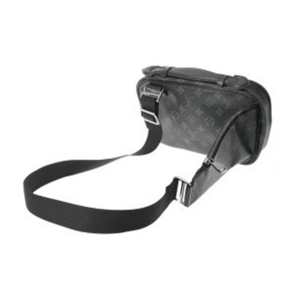 Louis Vuitton Gray Eclipse Canvas Monogram Waist Bum Bag Black Black